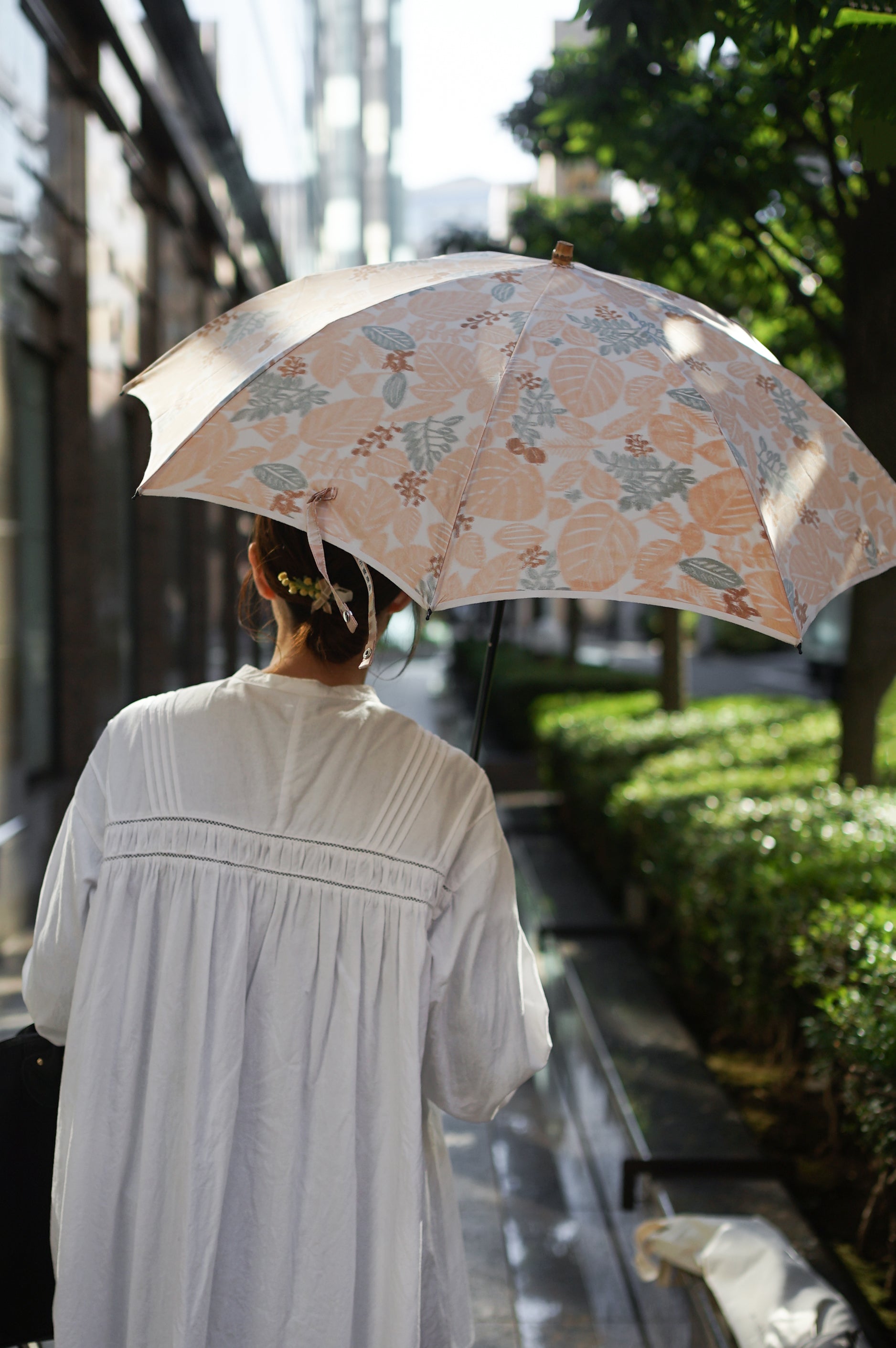 折りたたみ傘 レディース 晴雨兼用傘 調整をかさねた傘づくり