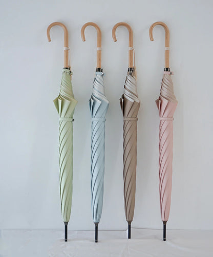 あまいろ 長傘 60cm 8本骨