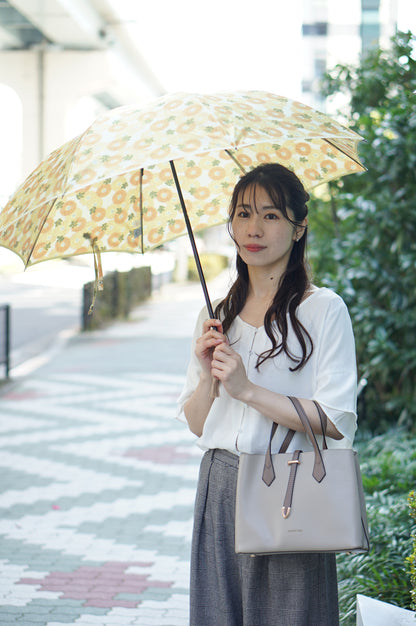 折りたたみ傘 レディース 雨傘 ギフトにも最適な「重陽(ちょうよう)」のデザイン