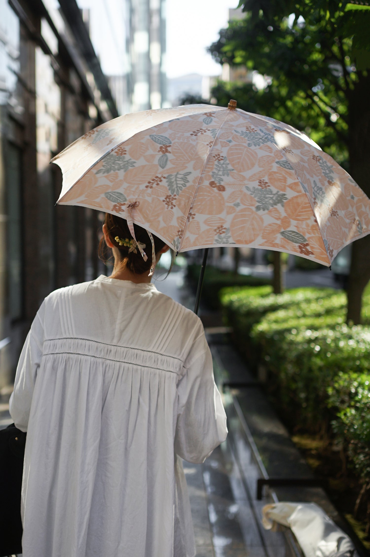 折りたたみ傘 レディース 晴雨兼用傘 調整をかさねた傘づくり