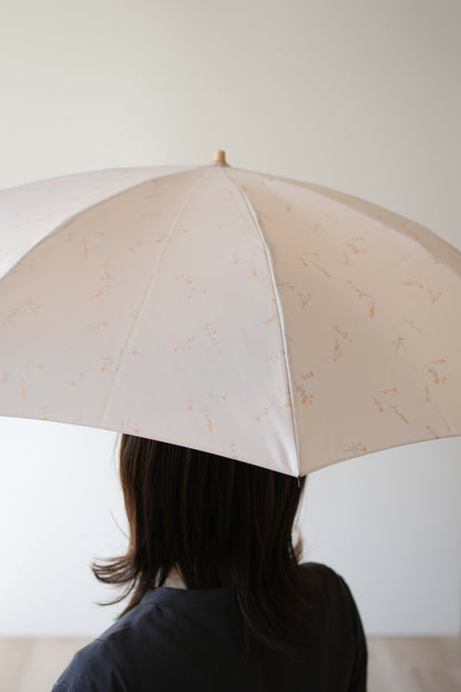 折りたたみ傘 レディース 雨傘 UV 艶やかな光沢と重厚感が魅力の「甲州織」