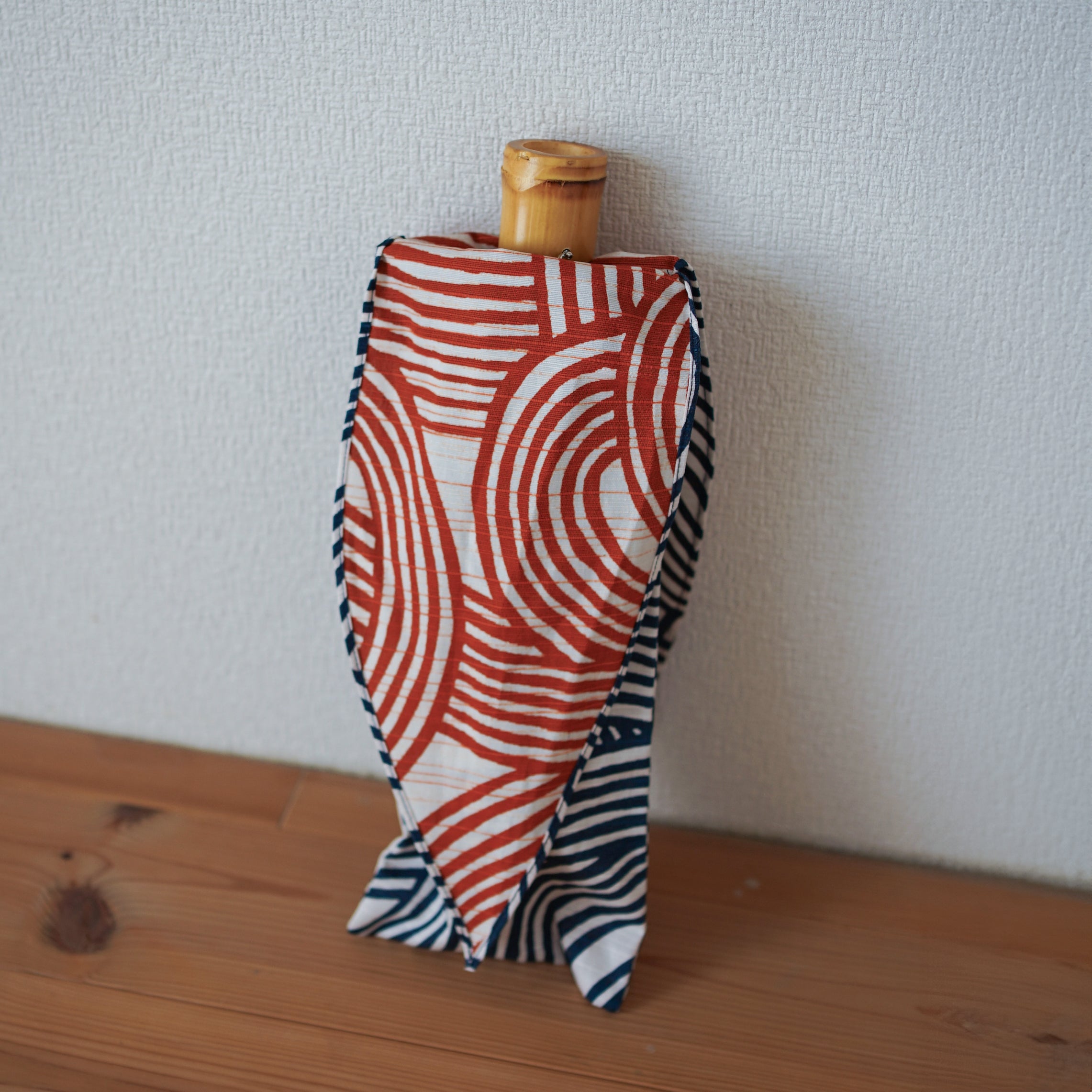 伊砂文様　折りたたみ傘　50cm　8本骨