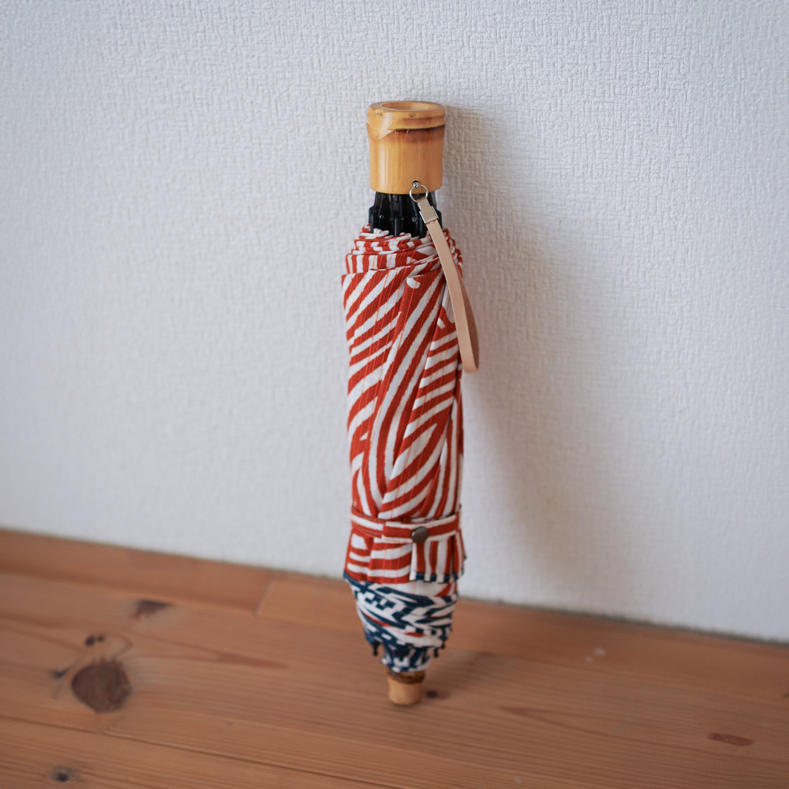 伊砂文様　折りたたみ傘　50cm　8本骨
