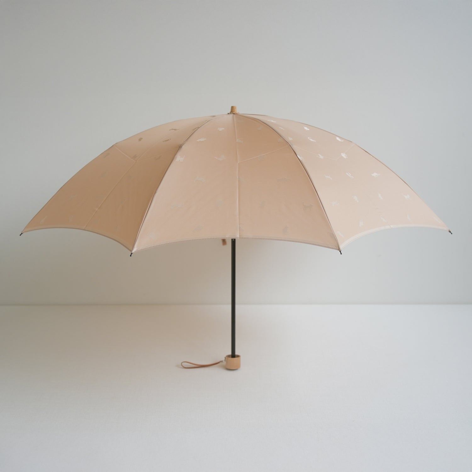 ひだまりねこ 折りたたみ傘 55cm 8本骨