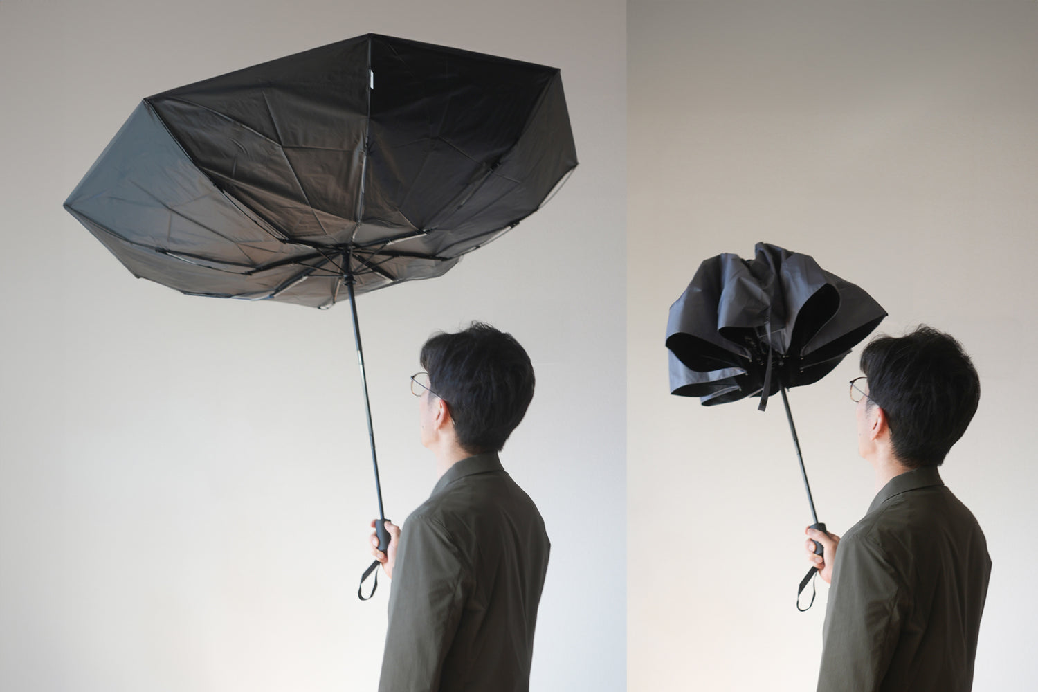 晴雨兼用 自動開閉傘 65cm