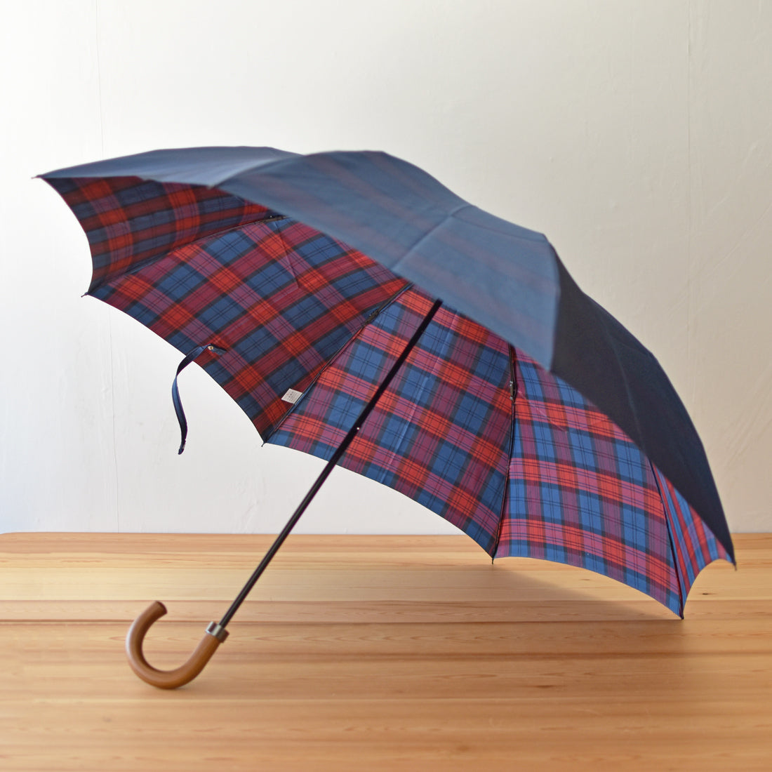 [Best Price] Plaid Folding Umbrella 60cm 8 Ribs
