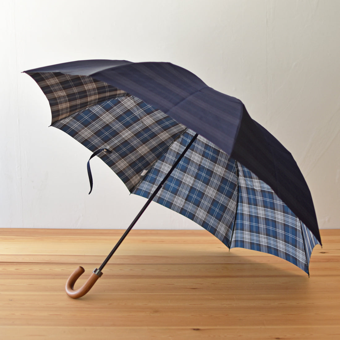 [Best Price] Plaid Folding Umbrella 60cm 8 Ribs