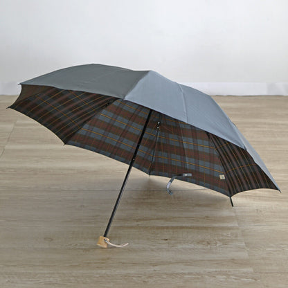 [Best Price] Plaid Folding Umbrella 55cm 8 Ribs